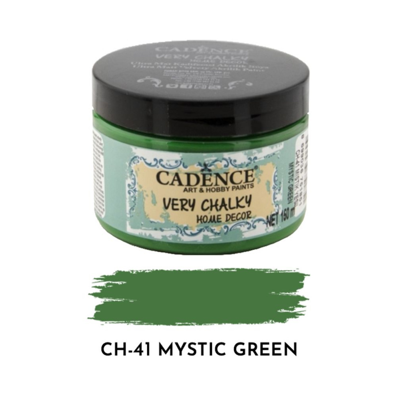 Křídová barva Cadence Very Chalky 150 ml - mystic green zelená jedlová Aladine