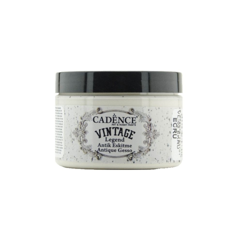 Kamínková barva Cadence Vintage Legend Antique gesso 150ml - ecru režná Aladine