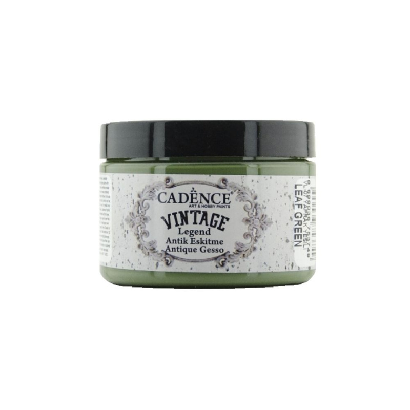 Cadence Barva s kamínky Cadence Vintage Legend, 150 ml - VYBERTE ODSTÍN - Barva s kamínky Cadence Vintage Legend, 150 ml - leaf green, tm. zelená