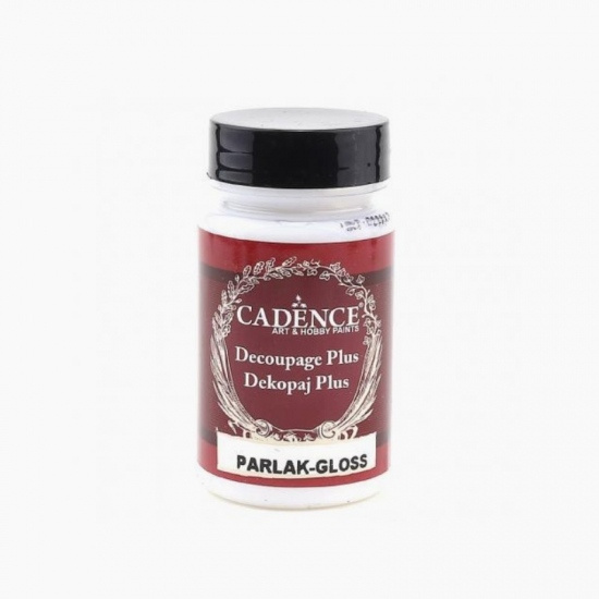 Cadence Lepidlo na rýžový papír Cadence, lesklé - VYBERTE OBJEM - Lepidlo na rýžový papír Cadence Decoupage Plus, 90 ml - lesklé