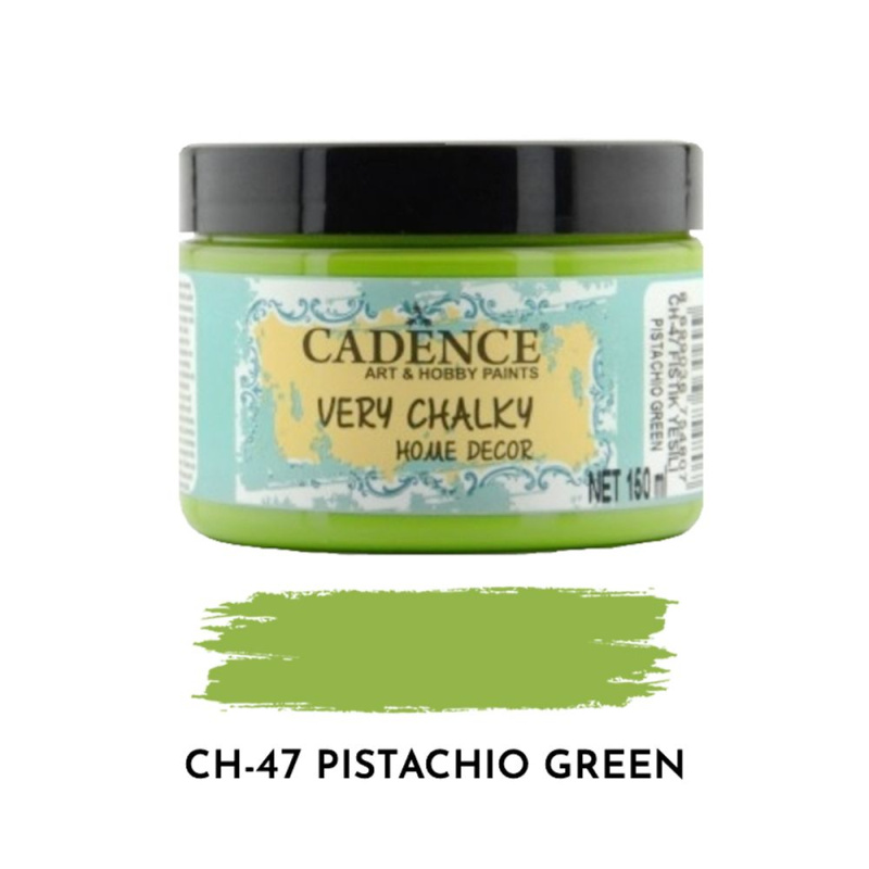 Křídová barva Cadence Very Chalky 150 ml - pistachio green zelená pistáciová Aladine