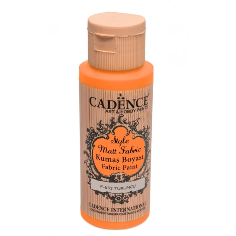 Cadence Barva na textil Cadence Style Matt Fabric, 59 ml - VYBERTE ODSTÍN - Barva na textil Cadence Style Matt Fabric, 59 ml - orange, oranžová