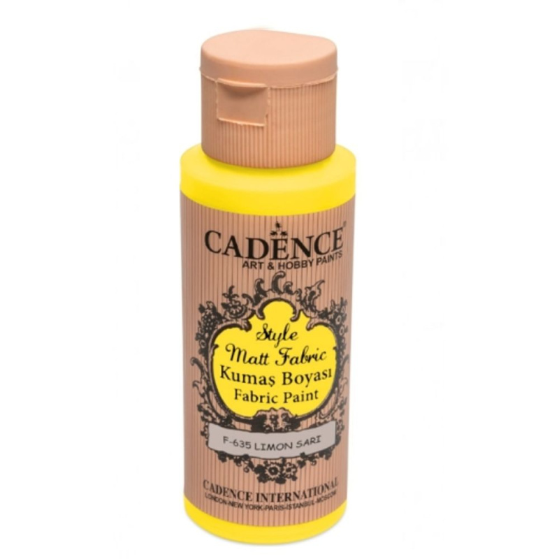 Style Matt Fabric matná žlutá 59 ml CADENCE