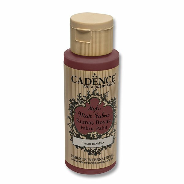 Style Matt Fabric matná vínová 59 ml CADENCE