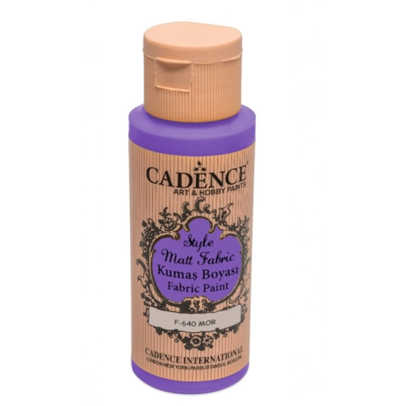 Cadence Barva na textil Cadence Style Matt Fabric, 59 ml - VYBERTE ODSTÍN - Barva na textil Cadence Style Matt Fabric, 59 ml - purple, fialová