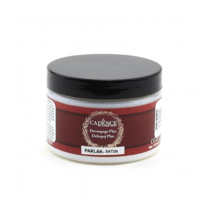 Cadence Lepidlo na rýžový papír Cadence, saténové - VYBERTE OBJEM - Lepidlo na rýžový papír Cadence Decoupage Plus, 150 ml - saténové