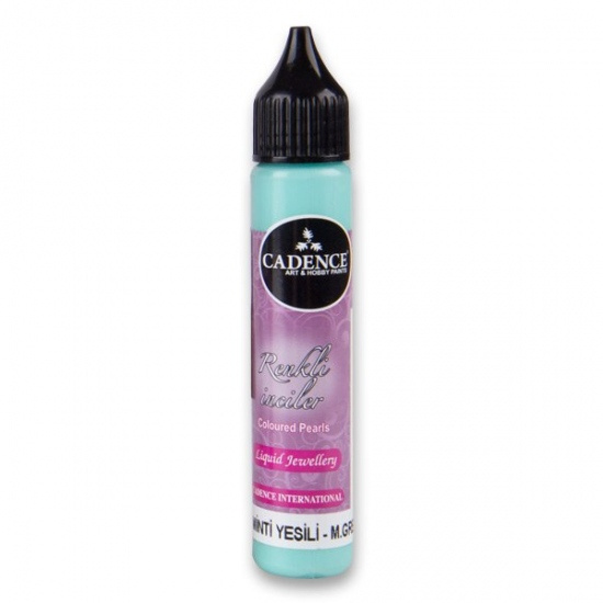 Tekuté perly světlá tyrkysová 25 ml CADENCE