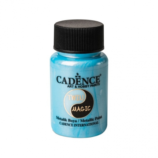Metalická měnící barva Twin Magic měňavá barva 50 ml - oranžová/modrá Aladine