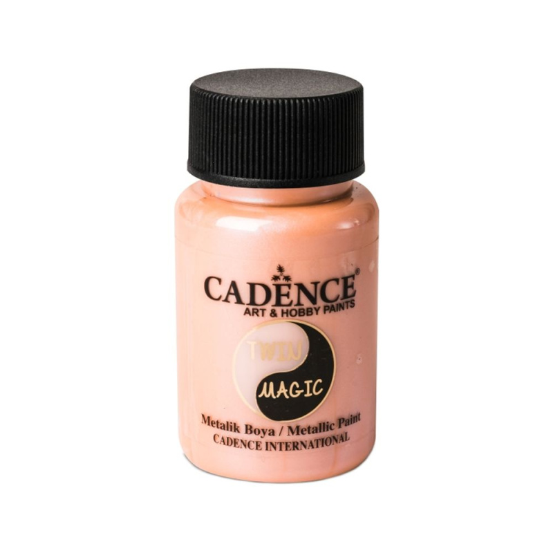 Cadence Metalická barva Cadence Twin Magic, měnící, 50 ml - VYBERTE ODSTÍN - Metalická barva Cadence Twin Magic, měnící, 50 ml - modrá/broskvová