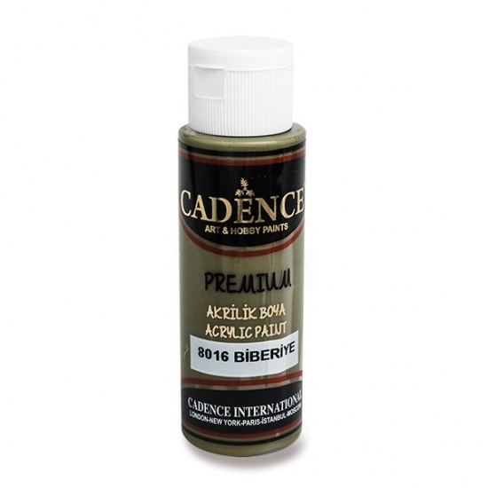 Akrylová barva Premium hnědozelená 70 ml CADENCE