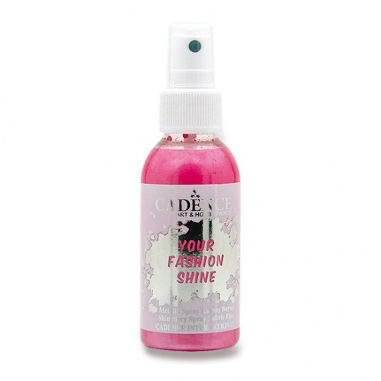 Barva na textil Your Fashion Shine fuchsiová 100 ml CADENCE