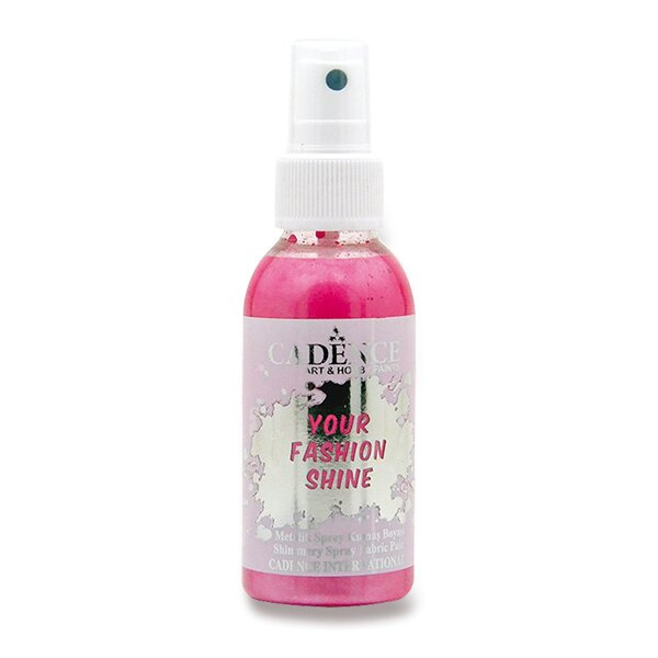 Barva na textil Your Fashion Shine fuchsiová 100 ml CADENCE