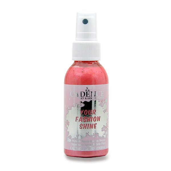 Barva na textil Your Fashion Shine červená 100 ml CADENCE