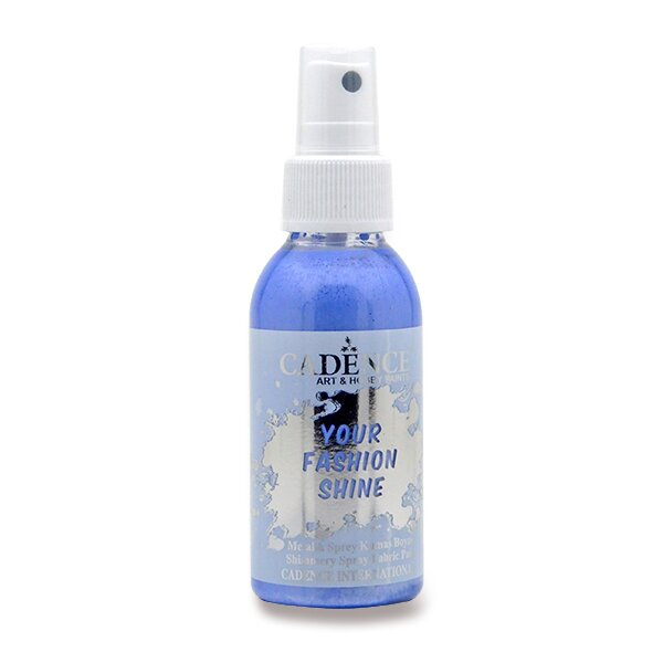 Barva na textil Your Fashion Shine modrá 100 ml CADENCE