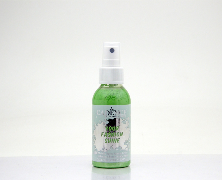 Barva na textil Your Fashion Shine zelená 100 ml CADENCE