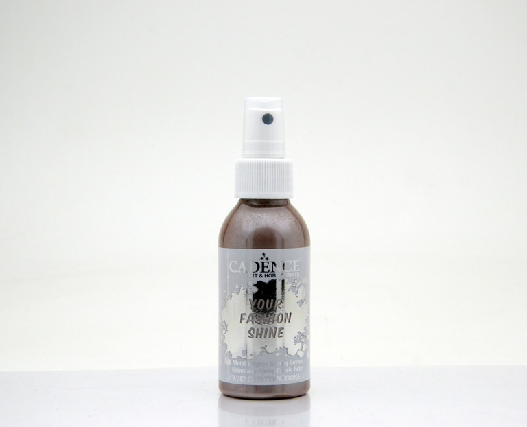 Perleťový sprej na tmavý textil 100ml - hnědá Aladine