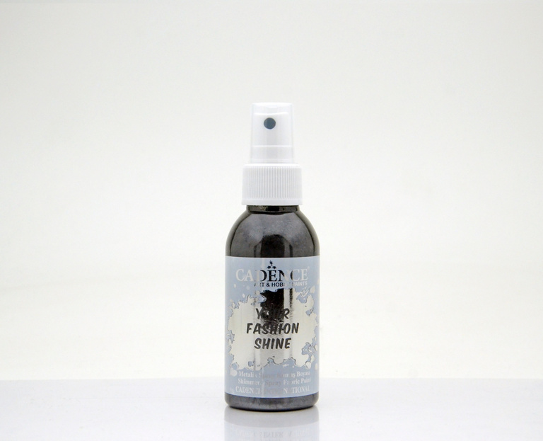 Perleťový sprej na tmavý textil 100ml - černá Aladine