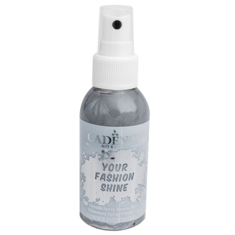 Barva na textil Your Fashion Shine šedá 100 ml CADENCE