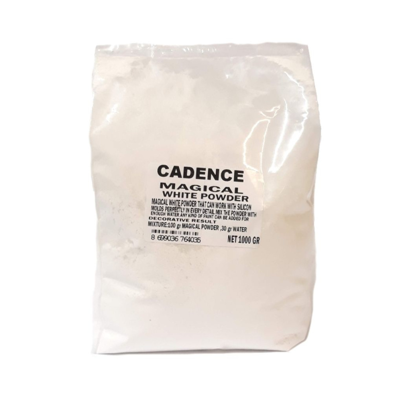 Cadence Odlitkový prášek Cadence Magic Powder - bílý - VYBERTE OBJEM - Odlitkový prášek Cadence Magic Powder, 1 kg - bílý