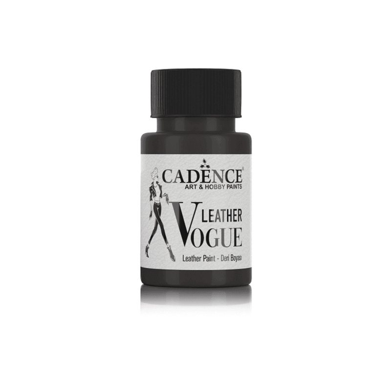 Cadence Barva na kůži Cadence Leather Vogue, 50 ml - VYBERTE ODSTÍN - Barva na kůži Cadence Leather Vogue, 50 ml - black, černá