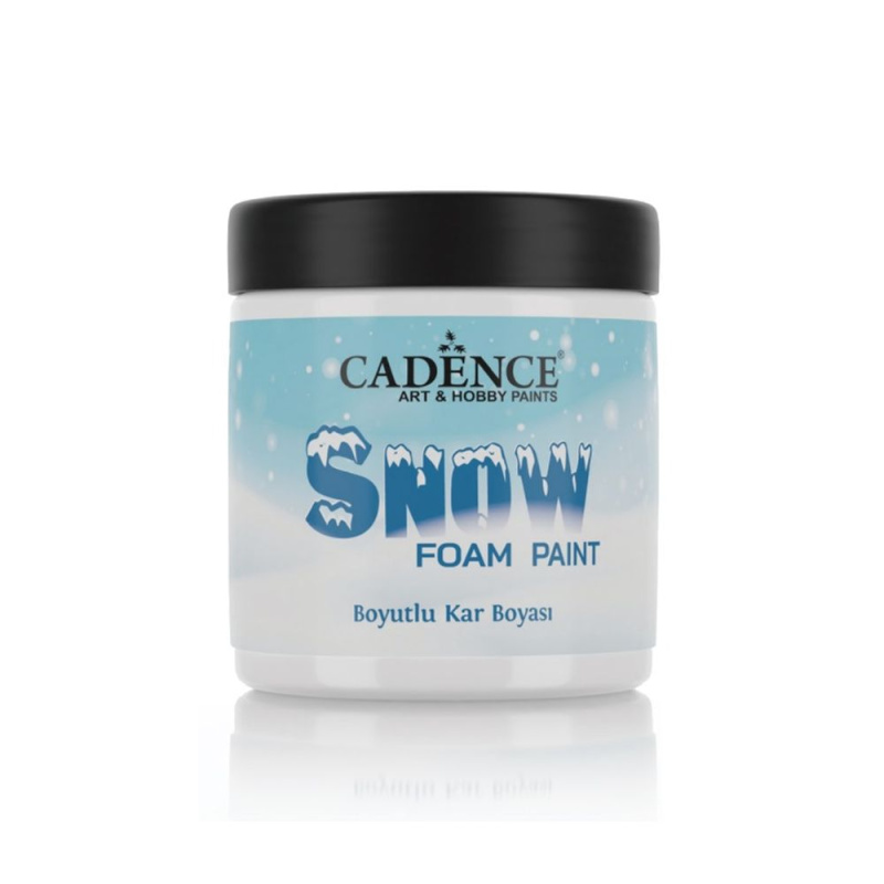 Barva na sklo Snow Foam Paint, 250 ml Aladine