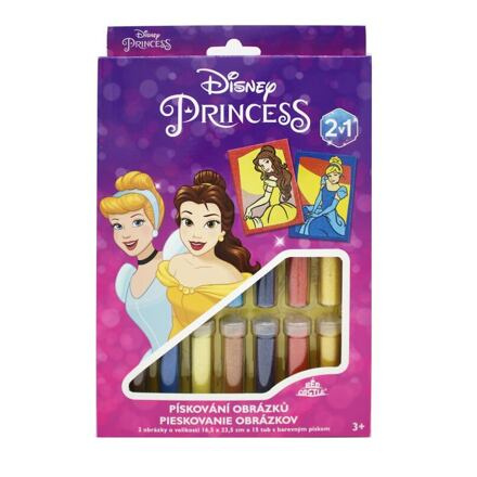 Lowlands Pískování obrázků Disney 2v1 princezny