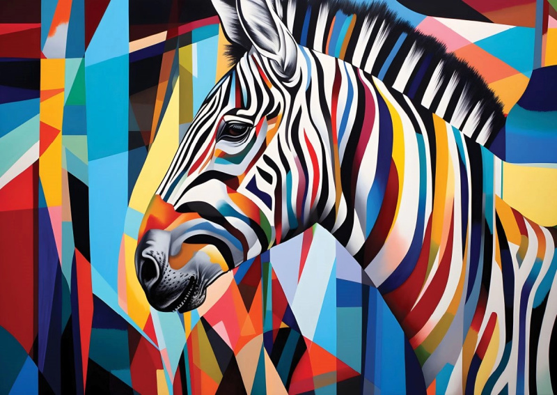 Puzzle zebra 1000 dílků