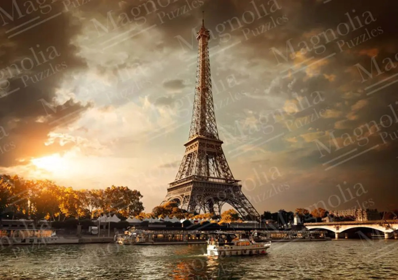 Puzzle Mraky nad Paříží 1000 dílků
