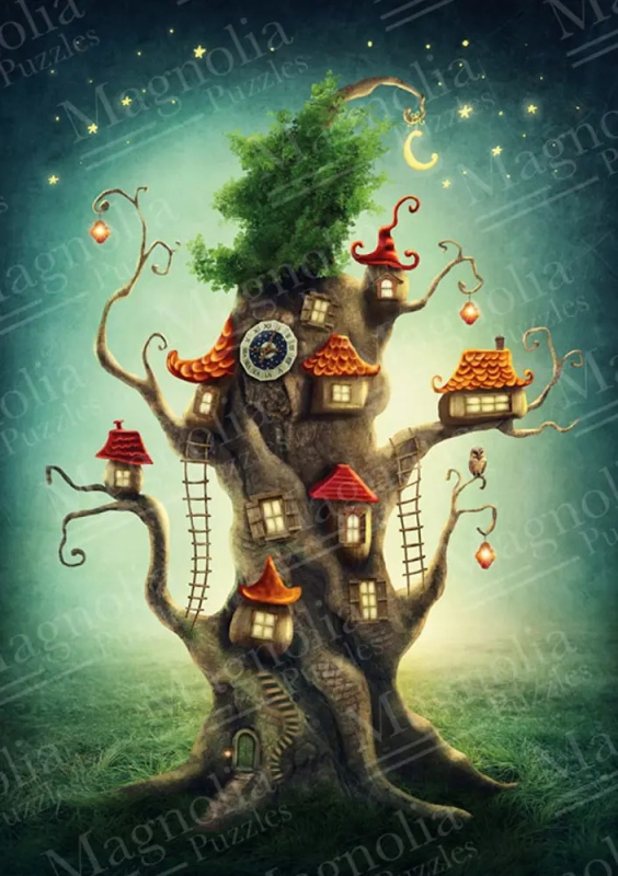 Puzzle magický dům na stromě 1000 dílků