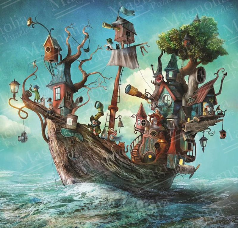 Magnolia puzzle Vzhůru na cestu! 1023 dílků