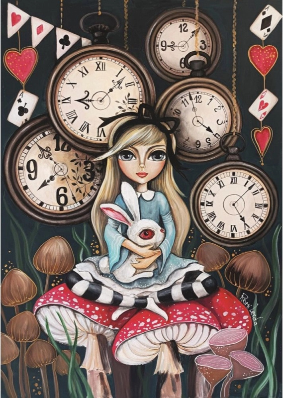 Puzzle alenka a čas 1000 dílků