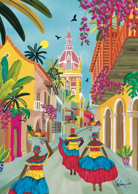 Puzzle Cartagena 1000 dílků
