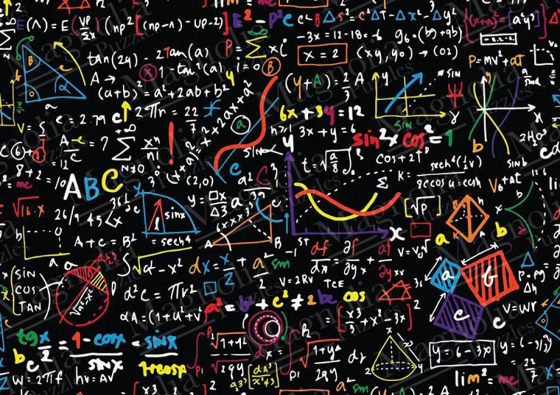 Puzzle Matematika 1000 dílků MAGNOLIA
