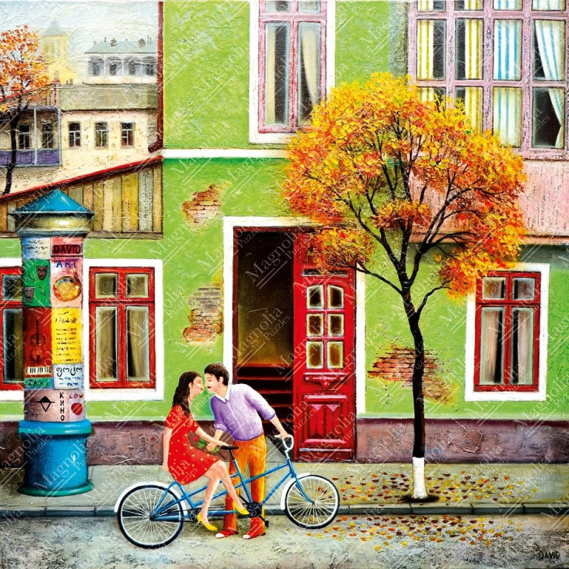 Puzzle Podzimní polibek 1023 dílků