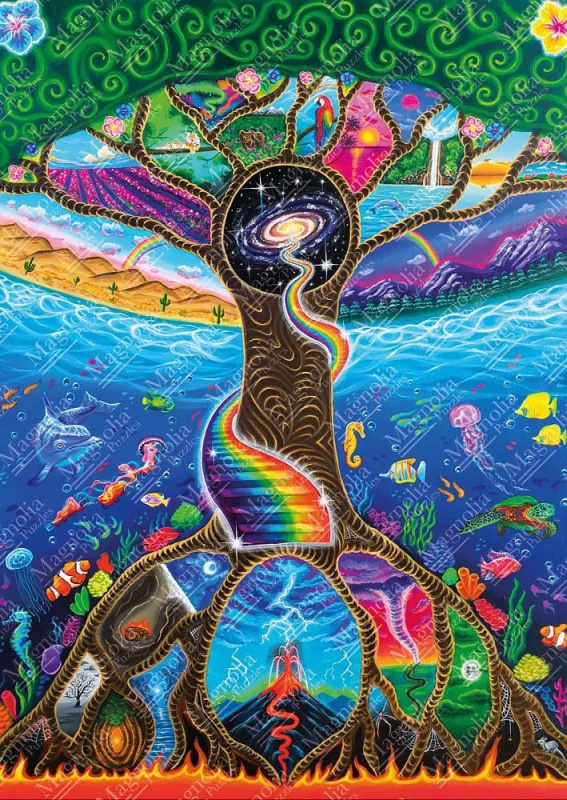 Puzzle Magnolia Ta pravá cesta 1000 dílků