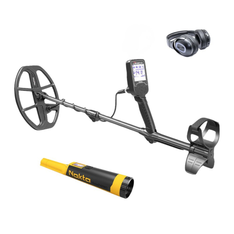 Detektor kovu Nokta Makro The Legend SMF WHP + dohledávačka Accupoint