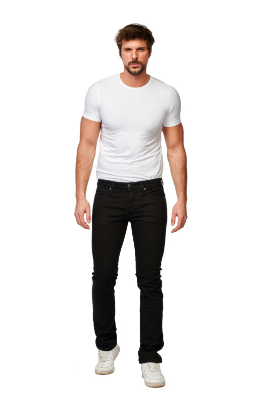 Pánské džíny  CROSS JEANS Dylan černé - 32/34