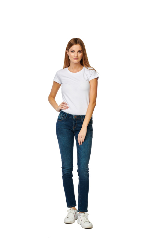 Dámské džíny  CROSS JEANS Adriana modré - 25/32