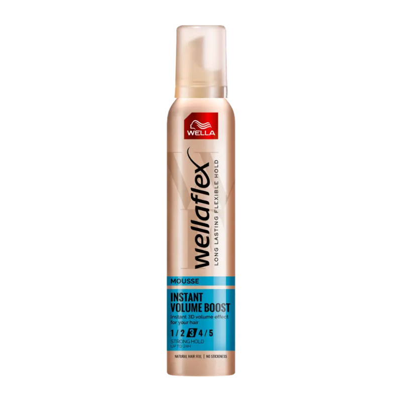 Wella Wellaflex Instant Volume Boost pěnové tužidlo pro extra objem 200 ml