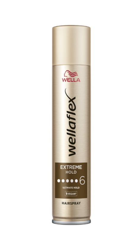 Wella Wellaflex Extreme Hold lak na vlasy s extra silnou fixací pro přirozenou fixaci 250 ml