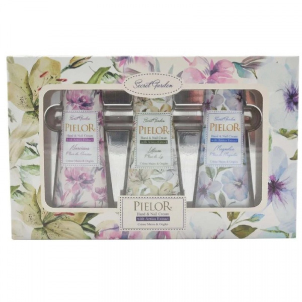 Pielor Secret Garden Set dárková sada krémů na ruce 3 x 30 ml