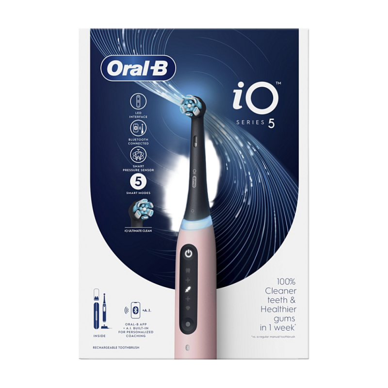 Oral-B iO Series 5 Pink elektrický zubní kartáček