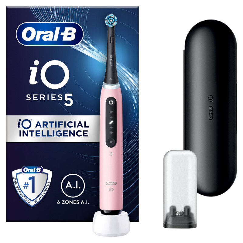 Oral-B iO Series 5 Pink elektrický zubní kartáček