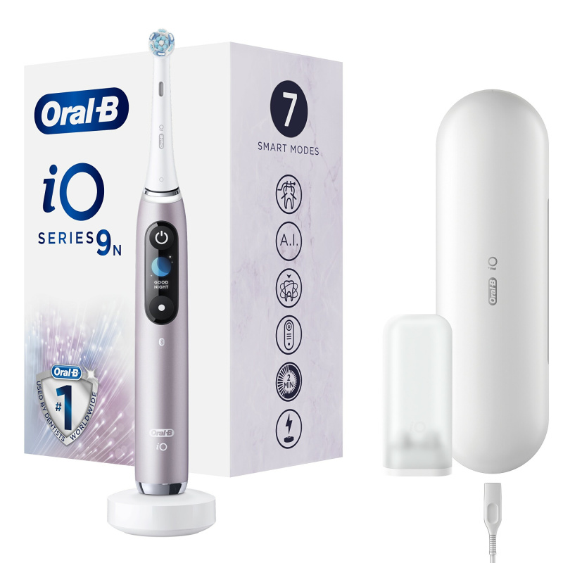 ORAL-B Series iO 9N rose elektrický zubní kartáček