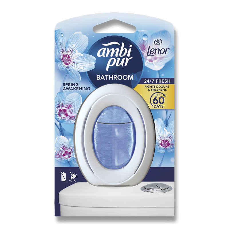 Ambi Pur Bathroom - osvěžovač vzduchu do koupelny - Spring Awakening, 8 ml