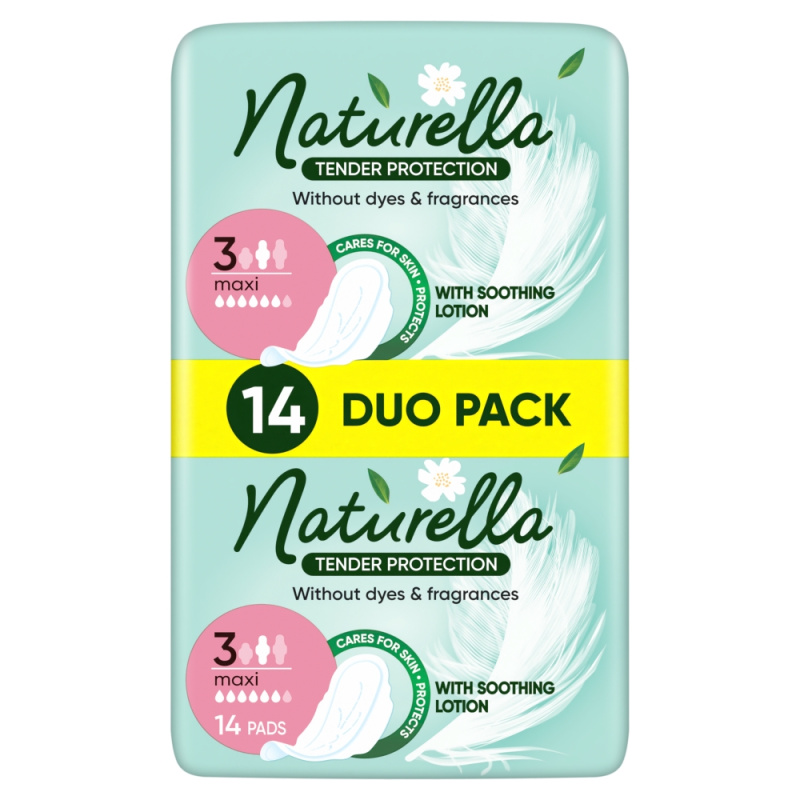 NATURELLA Hygienické vložky Normal Plus Max Protection 14 kusů