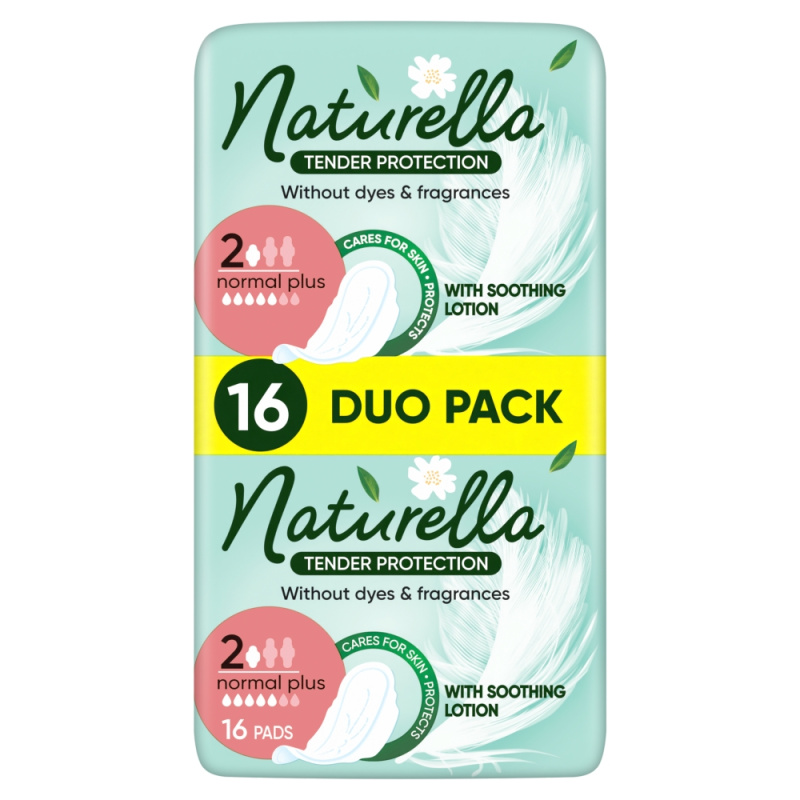 NATURELLA Hygienické vložky Normal Plus 16 kusů
