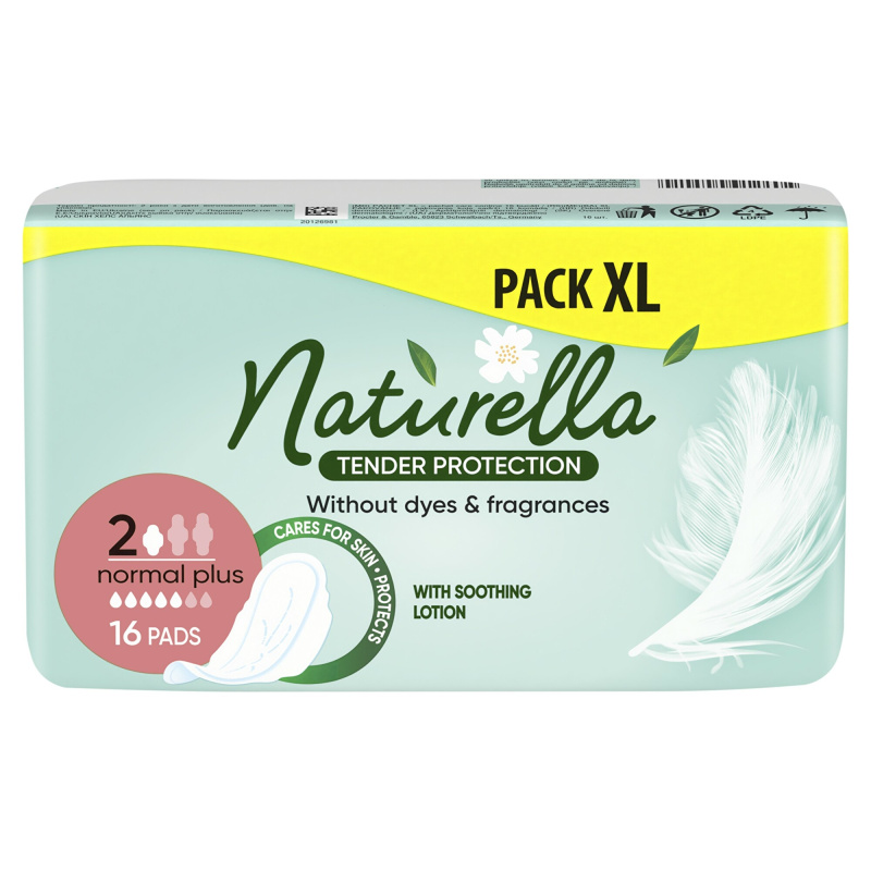NATURELLA Hygienické vložky Normal Plus 16 kusů