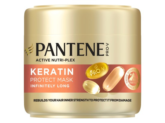 Pantene Pro-V Active Nutri Plex Infinitely Long keratinová maska pro suché a poškozené vlasy 300 ml