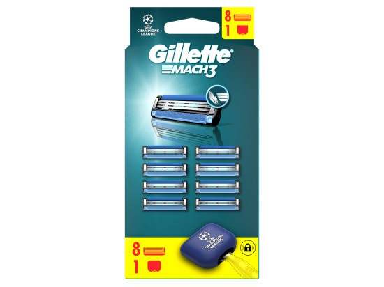 Gillette Mach3 náhradní břity 8 ks